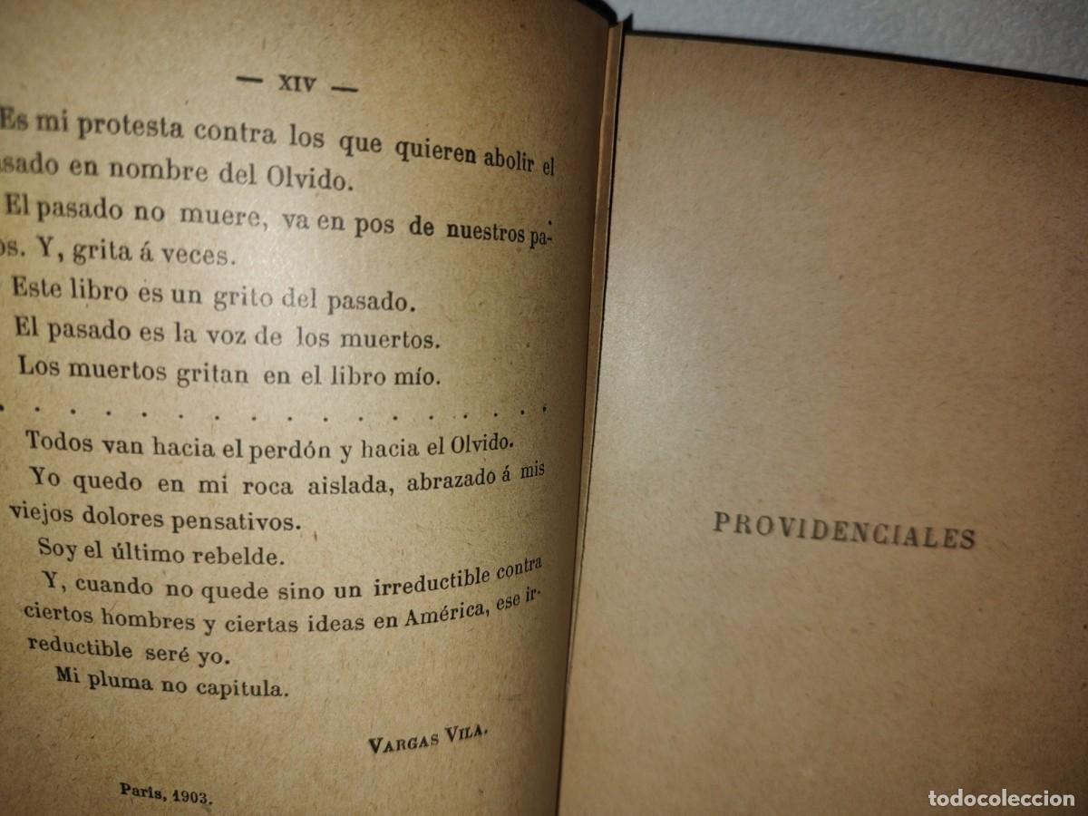 Libros antiguos: 59- LOS DIVINOS Y LOS HUMANOS - J. M. VARGAS VILA - 1908 - Foto 10