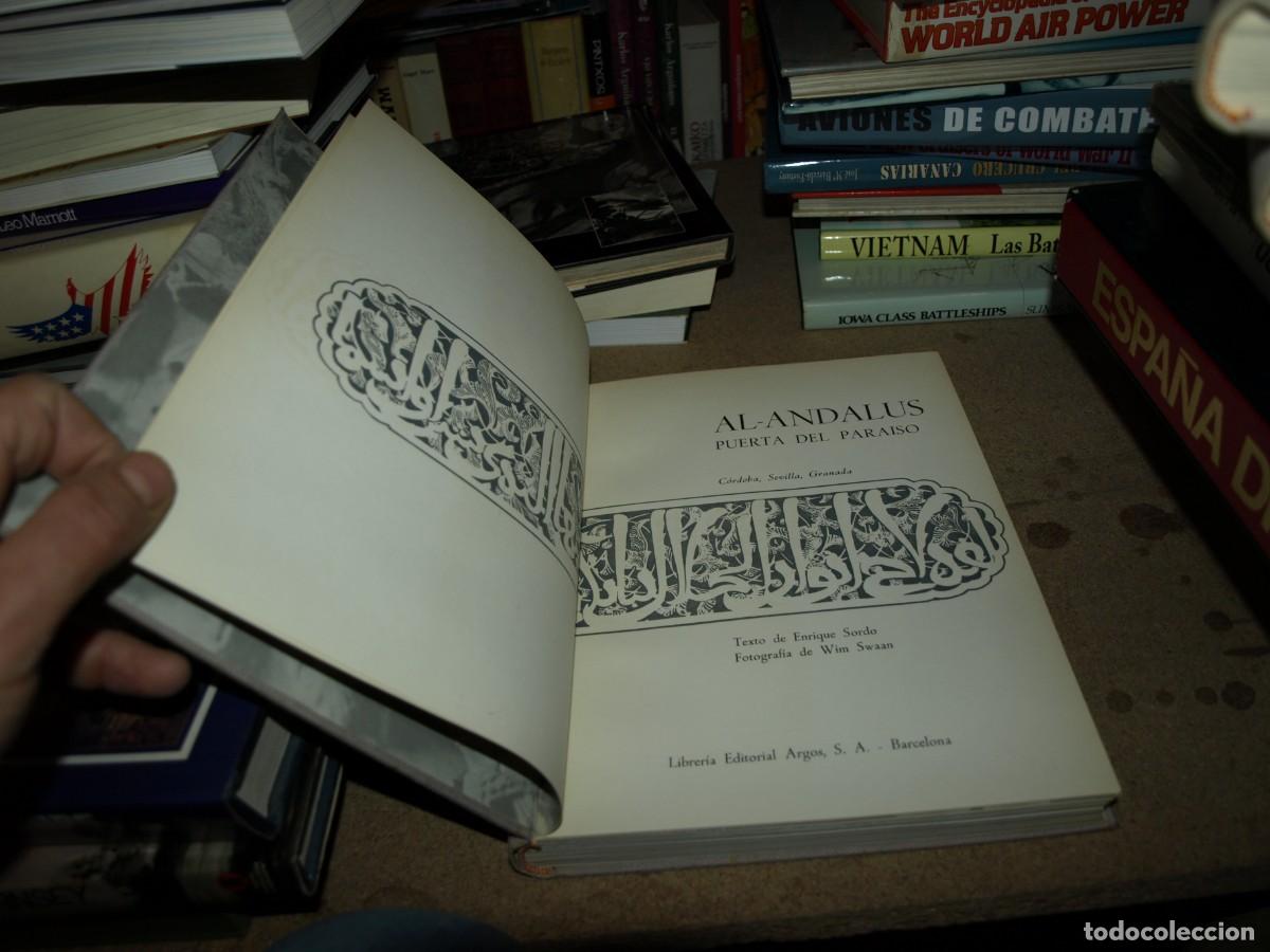 Libros antiguos: Al Andalus, Puerta del paraiso, Editorial Argos - Foto 2