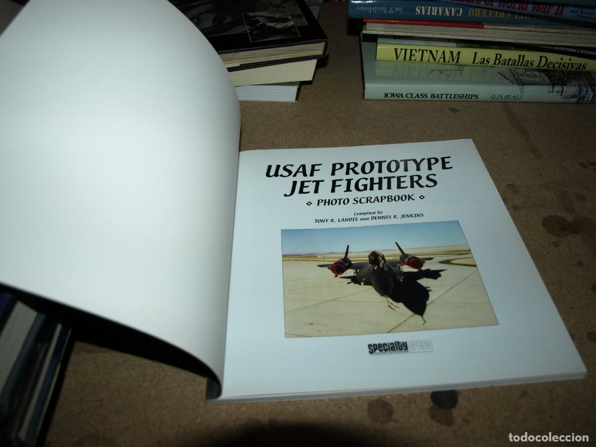 Libros antiguos: USAF PROTOTYPE JET FIGHTERS, Tony R. Landis - Foto 2