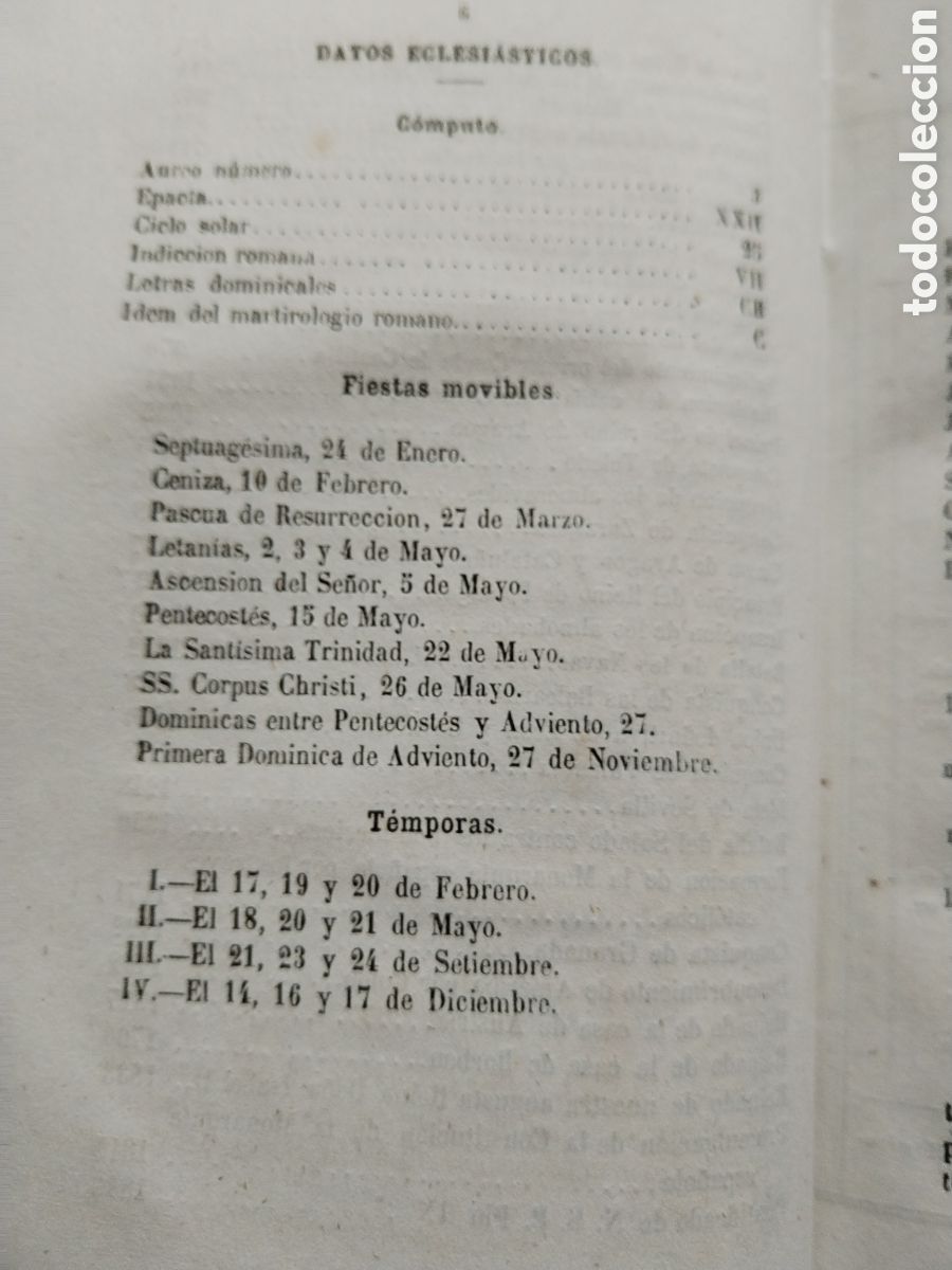 Libros antiguos: ANUARIO ASTRON&Oacute;MICO 1864 - Foto 5