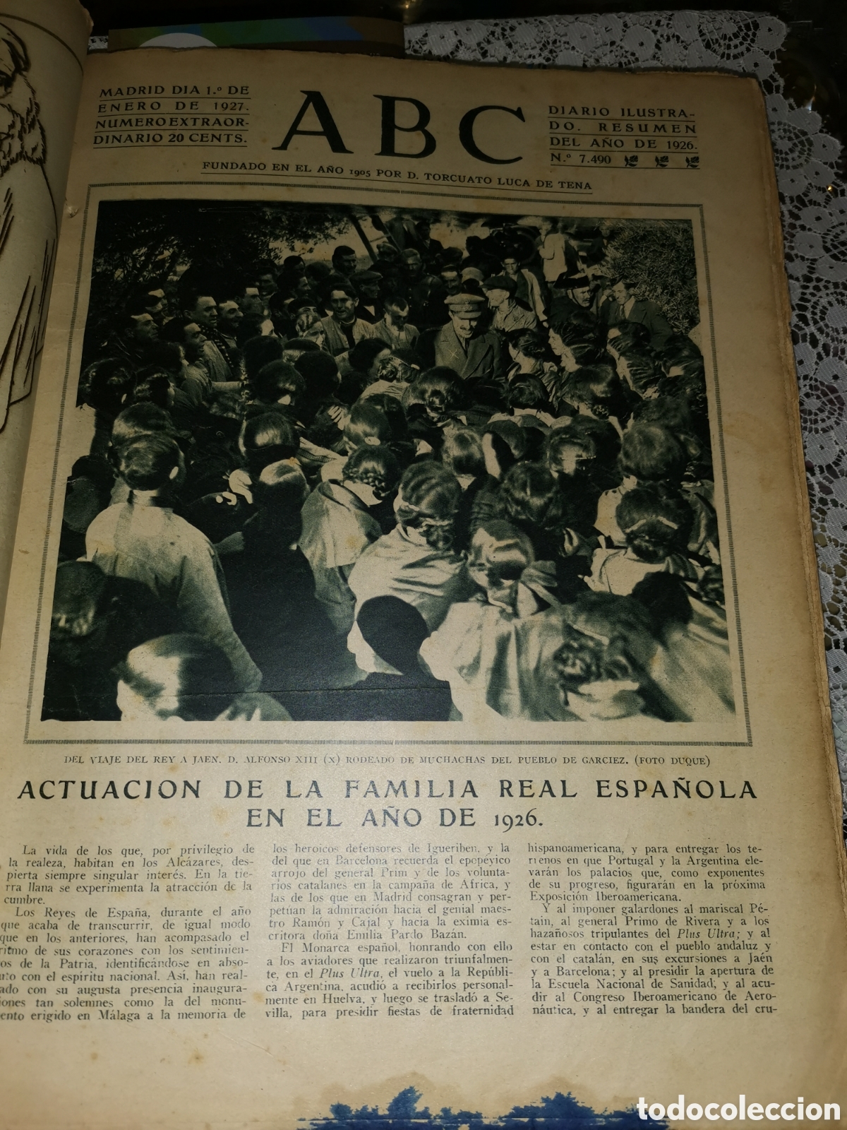 Libros antiguos: Recopilaci&oacute;n ABC 1900 - Foto 3