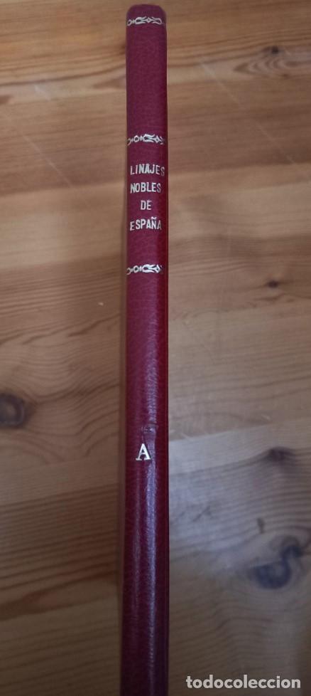 Libros antiguos: LINAJES NOBLES DE ESPA&Ntilde;A, A, LIBRO - Foto 2