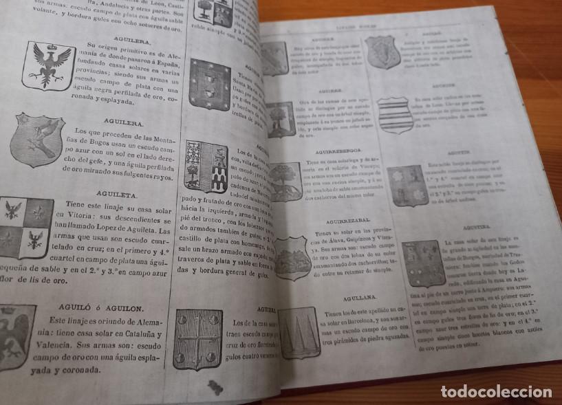 Libros antiguos: LINAJES NOBLES DE ESPA&Ntilde;A, A, LIBRO - Foto 4