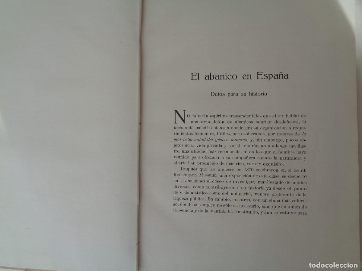 Libros antiguos: LIBRO DE LA EXPOSICION EL ABANICO EN ESPA&Ntilde;A 1920 - Foto 6
