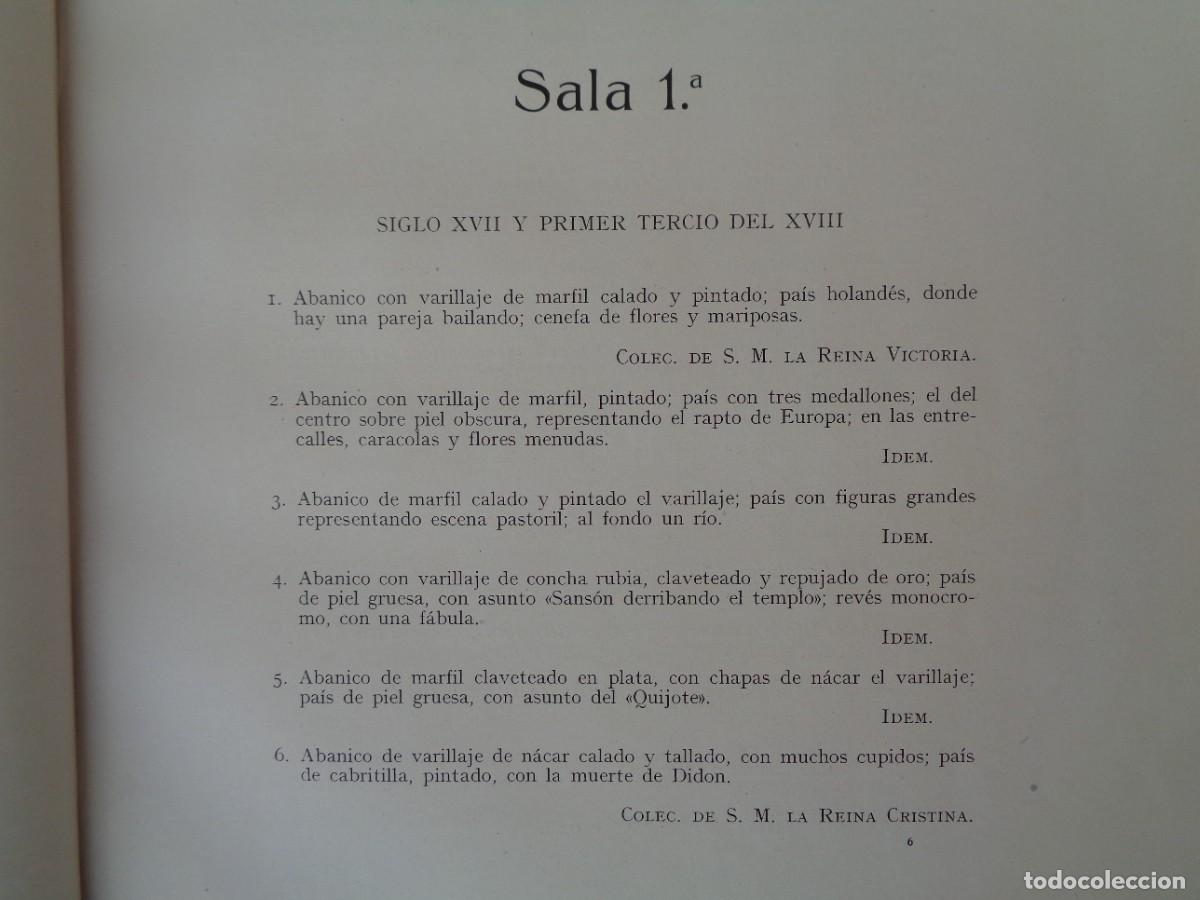 Libros antiguos: LIBRO DE LA EXPOSICION EL ABANICO EN ESPA&Ntilde;A 1920 - Foto 8