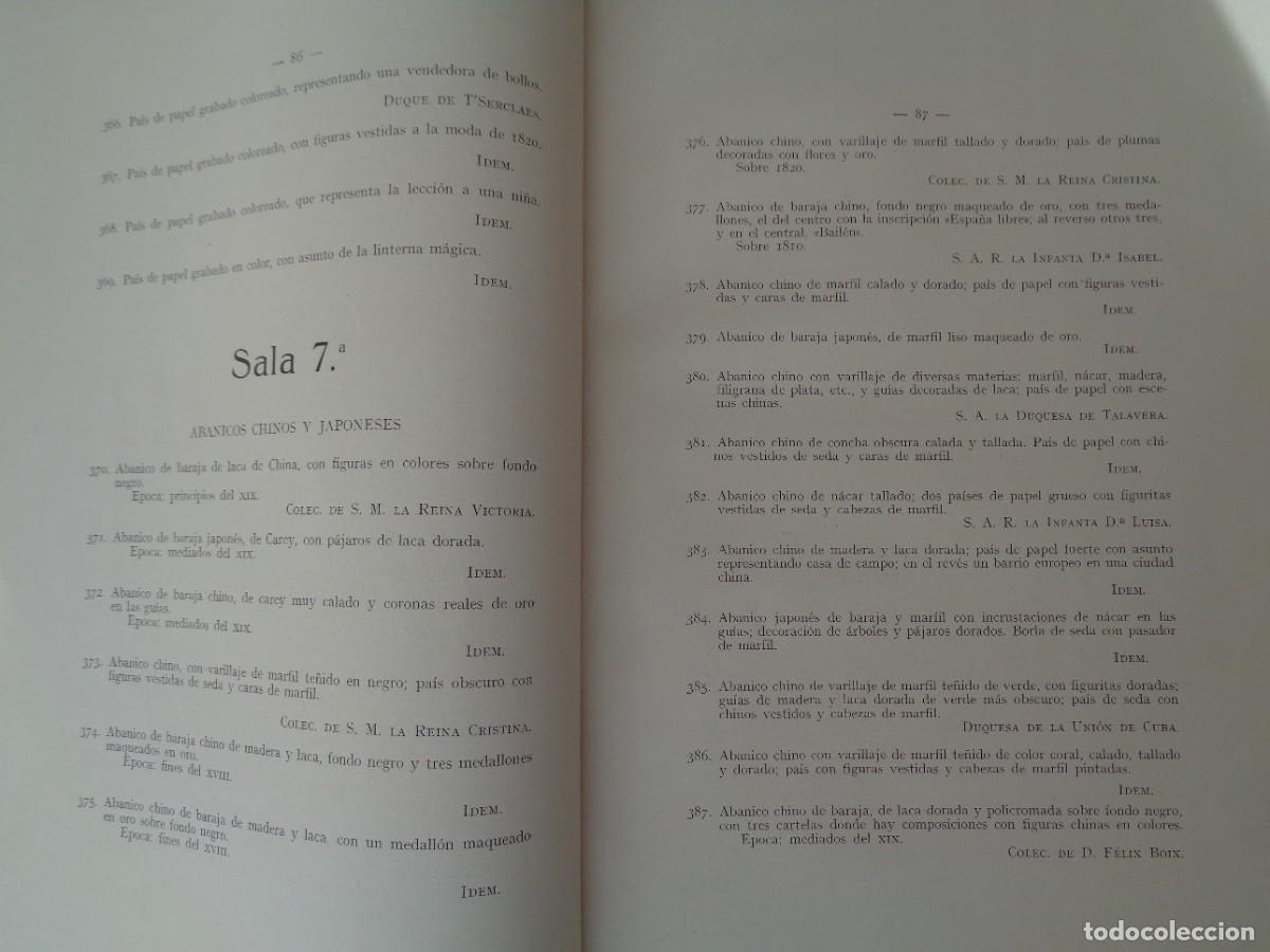 Libros antiguos: LIBRO DE LA EXPOSICION EL ABANICO EN ESPA&Ntilde;A 1920 - Foto 9