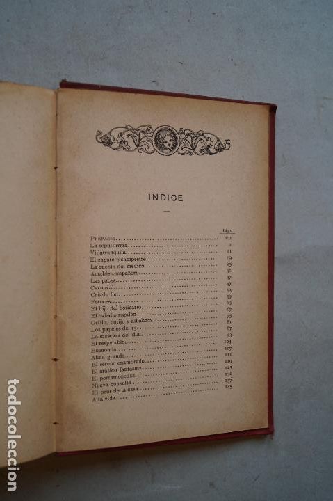 Libros antiguos: CUENTOS DE EUSEBIO BLASCO, SEGUNDA SERIE. 1901 - Foto 3
