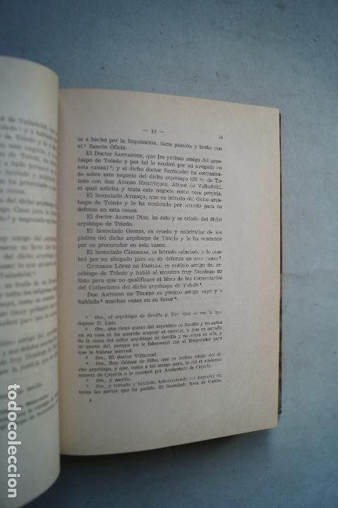 Libros antiguos: FRAY BARTOLOME CARRANZA. DOCUMENTOS HISTORICOS. - Foto 2