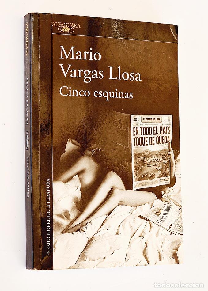 Libros antiguos: CINCO ESQUINAS - VARGAS LLOSA, Mario - Foto 1