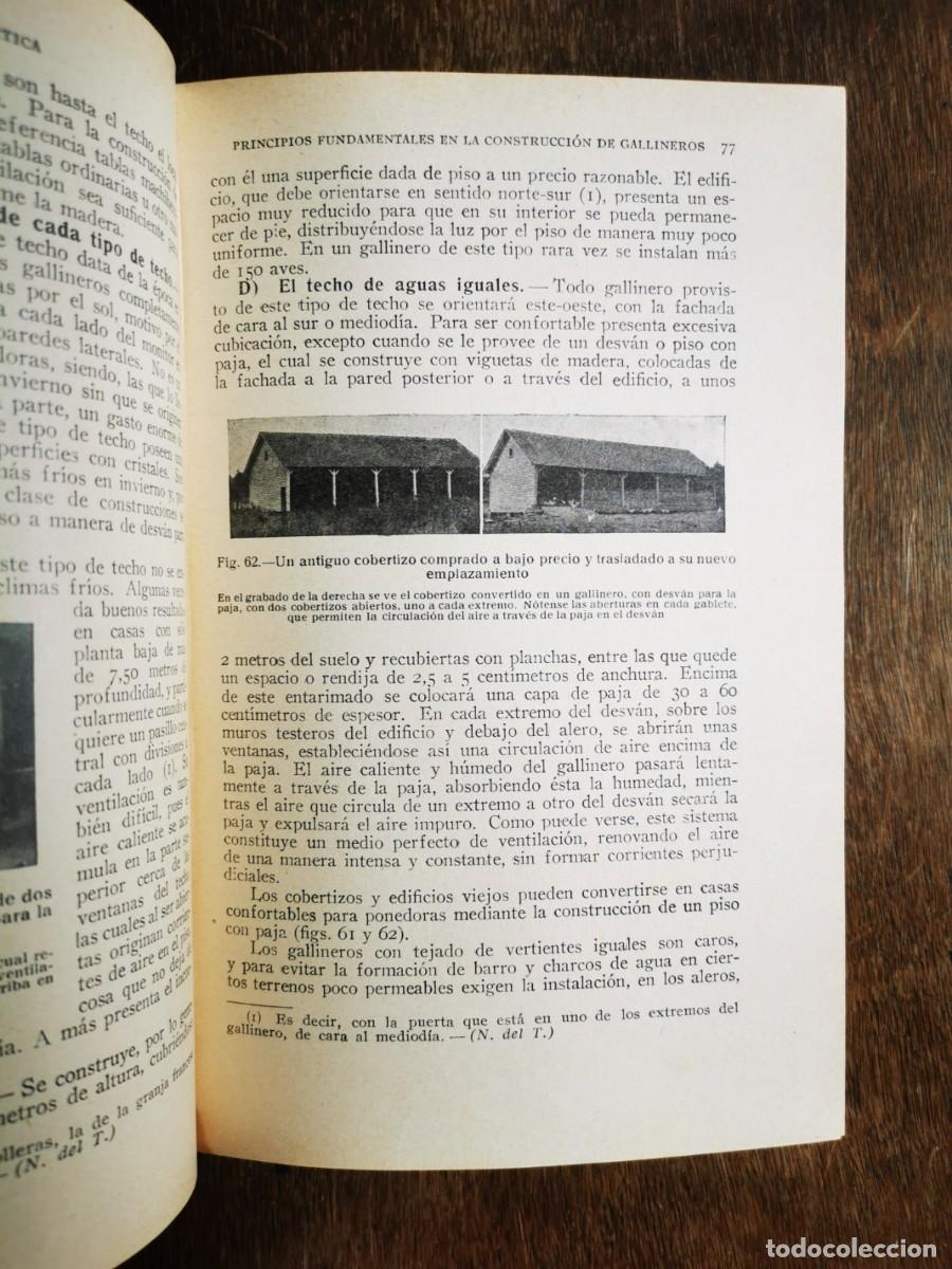 Libros antiguos: RICE, James E. Avicultura pr&aacute;ctica - Foto 2