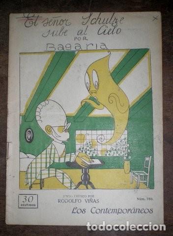 Livres anciens: BAGARIA, Luis: EL SE&Ntilde;OR BROWN SCHULZE SUBE AL CIELO. Los Contempor&aacute;neos n&ordm; 780