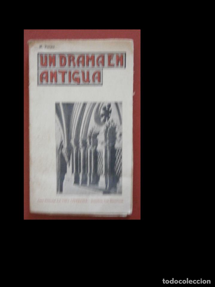 Libros antiguos: Un drama en Antigua. M. Turmo