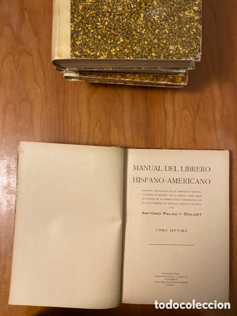 Libros antiguos: Manual del librero hispano-americano - Foto 3