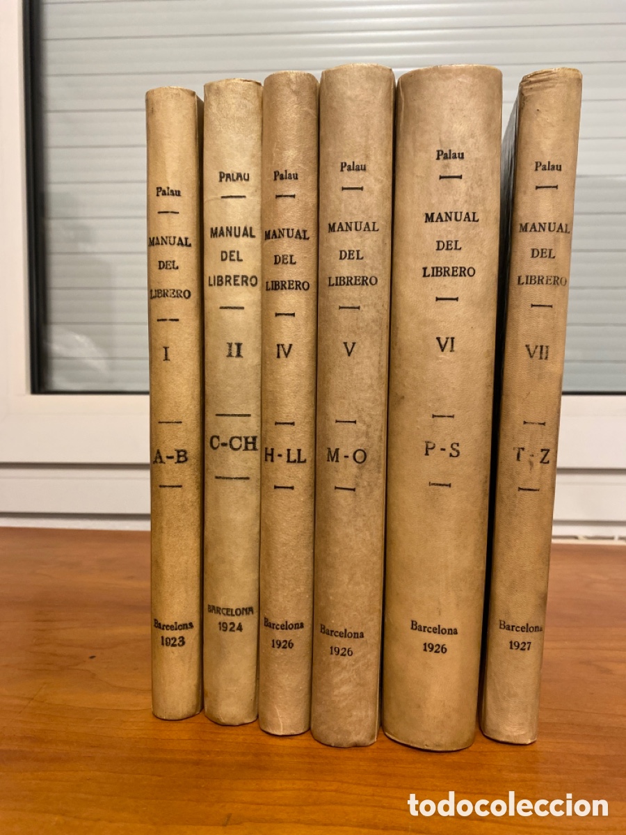 Libros antiguos: Manual del librero hispano-americano - Foto 1