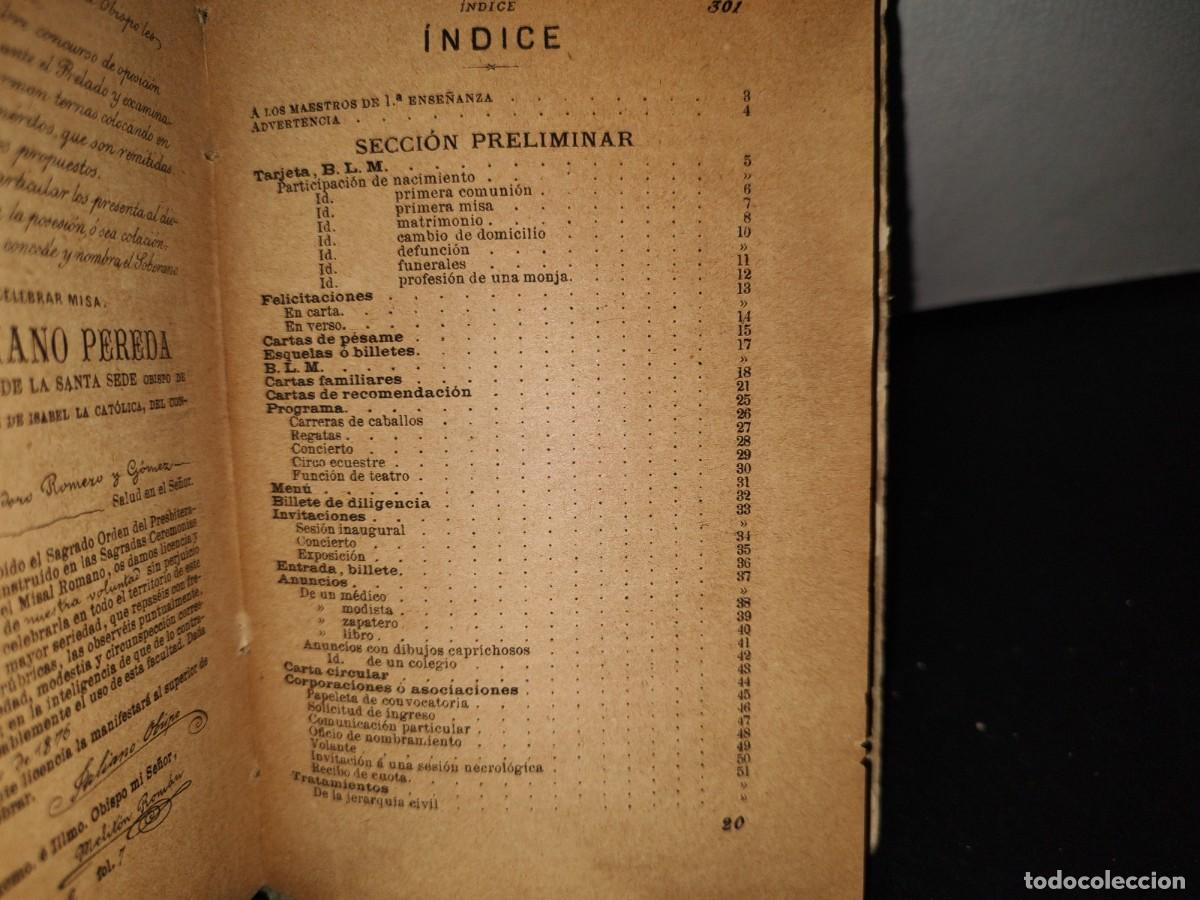 Libros antiguos: 60- Miscel&aacute;nea General De Documentos Varios - Esteban Paluz&iacute;e - 1891 - Foto 5