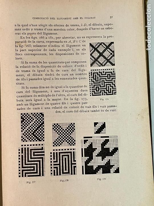Libros antiguos: LIBRO - APUNTS DE TEORIA DE TEIXITS PER J.OLLER I ESTEFA - Foto 4