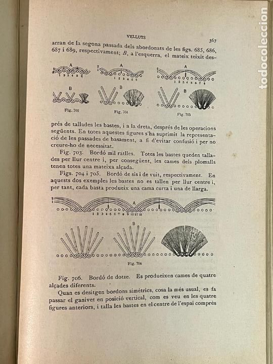 Libros antiguos: LIBRO - APUNTS DE TEORIA DE TEIXITS PER J.OLLER I ESTEFA - Foto 6