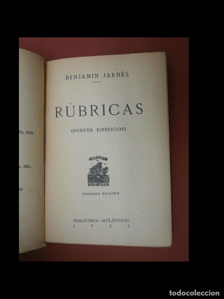 Libros antiguos: R&uacute;bricas (Nuevos ejercicios). Benjamin Jarn&eacute;s - Foto 6