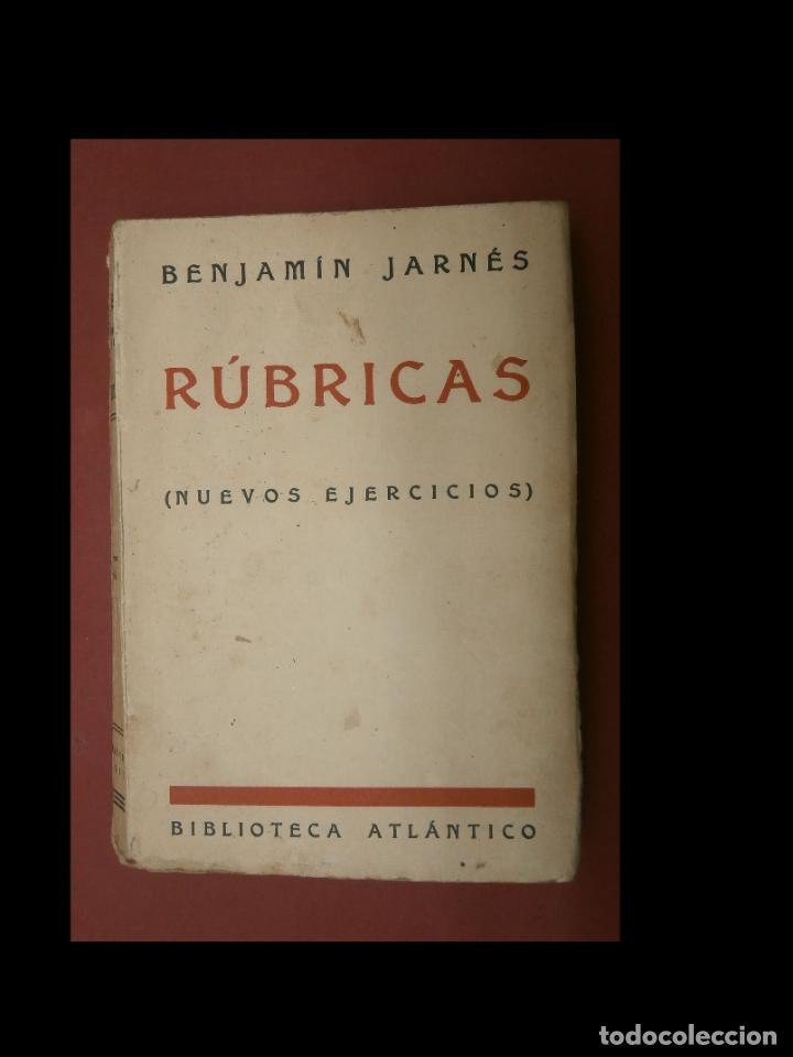 Libros antiguos: R&uacute;bricas (Nuevos ejercicios). Benjamin Jarn&eacute;s - Foto 1