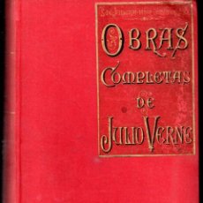 Libros antiguos: JULIO VERNE : OBRAS COMPLETAS TOMO I SÁENZ DE JUBERA