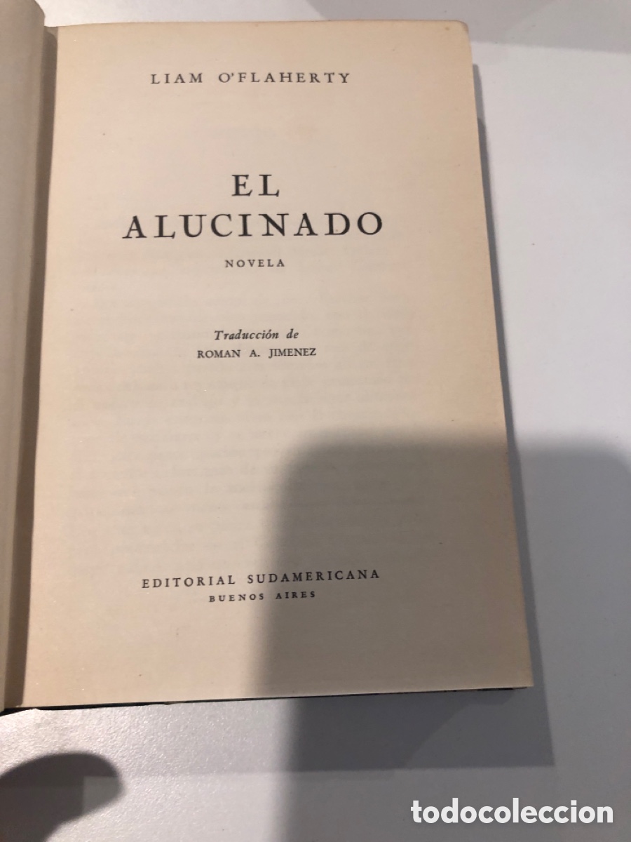 Libros antiguos: El alucinado.L.O. Flaherty. A1est1 - Foto 3