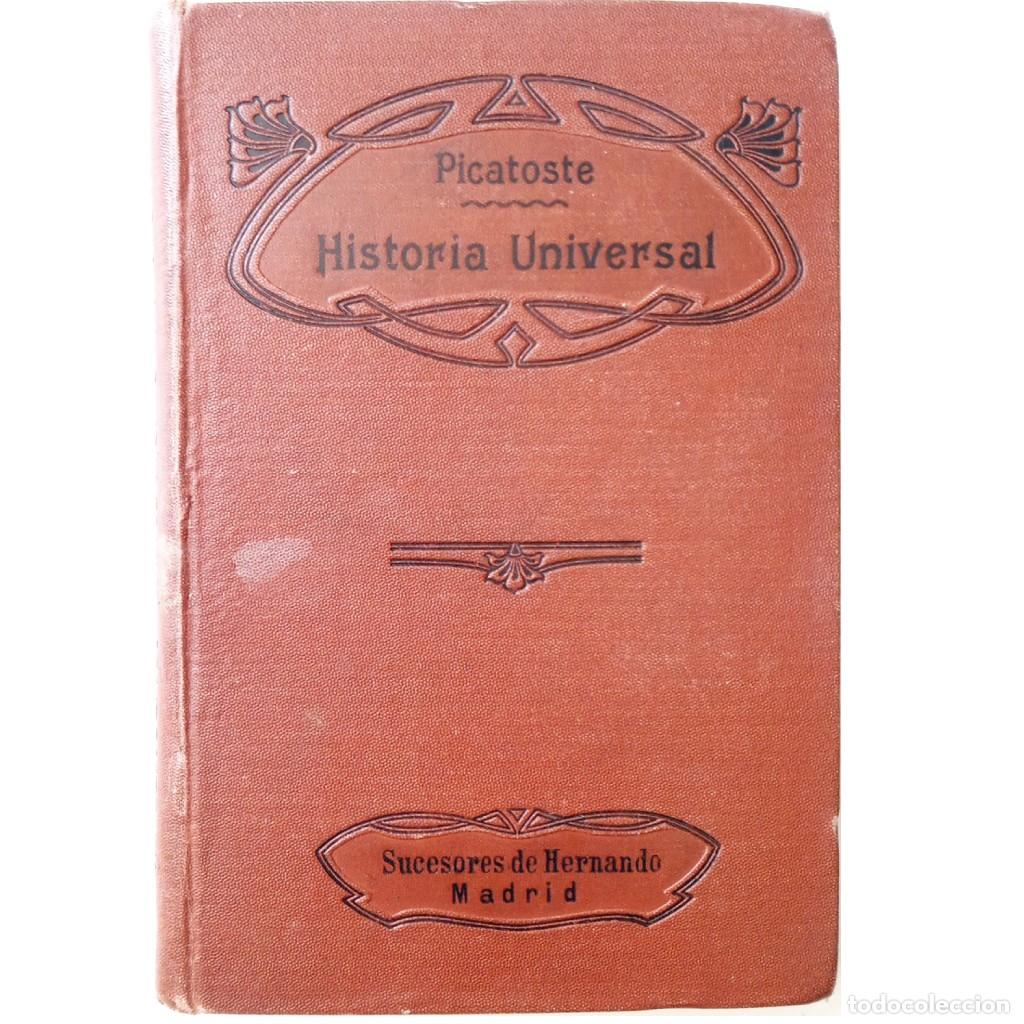 Libros antiguos: COMPENDIO DE LA HISTORIA UNIVERSAL. Picatoste, Felipe - Foto 1