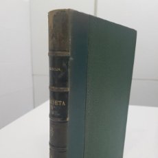 Libros antiguos: AVIRANETA O LA VIDA DE UN CONSPIRADOR. PIO BAROJA. HOLANDESA PIEL. 1931