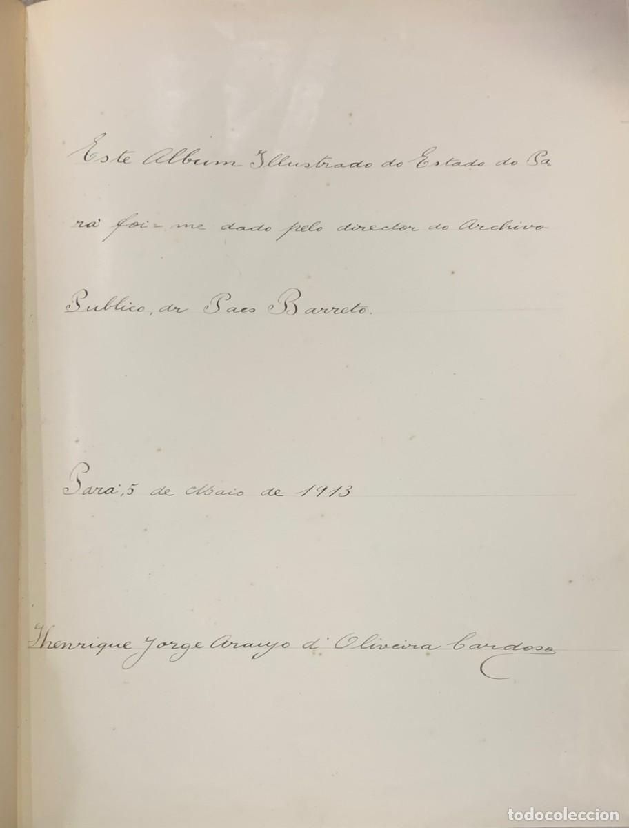 Libros antiguos: Album do Estado do Par&aacute;. Brasil - Foto 3
