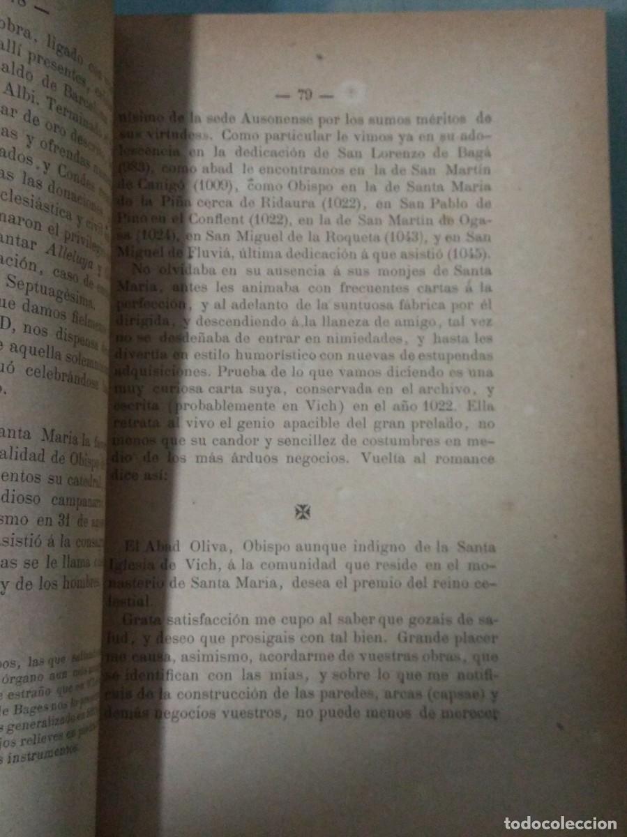 Libros antiguos: LIBRO SANTA MARIA DEL MONASTERIO DE RIPOLL. - Foto 4