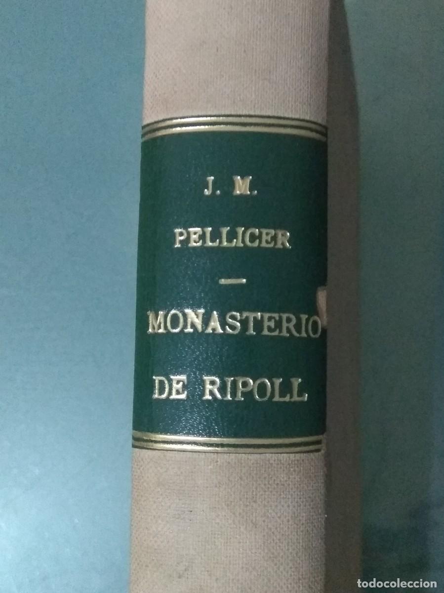 Libros antiguos: LIBRO SANTA MARIA DEL MONASTERIO DE RIPOLL. - Foto 6
