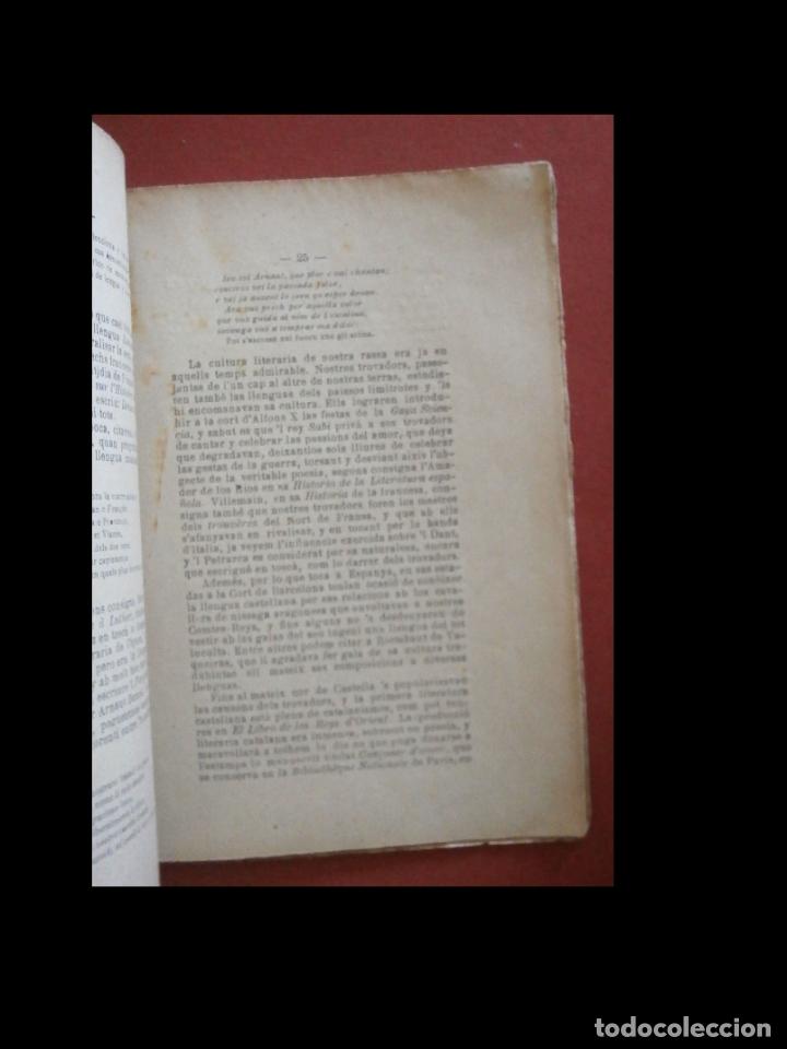 Libros antiguos: Lo Catal&aacute;. &iquest;Es idioma o dialecte?. Joseph Aladern - Foto 3