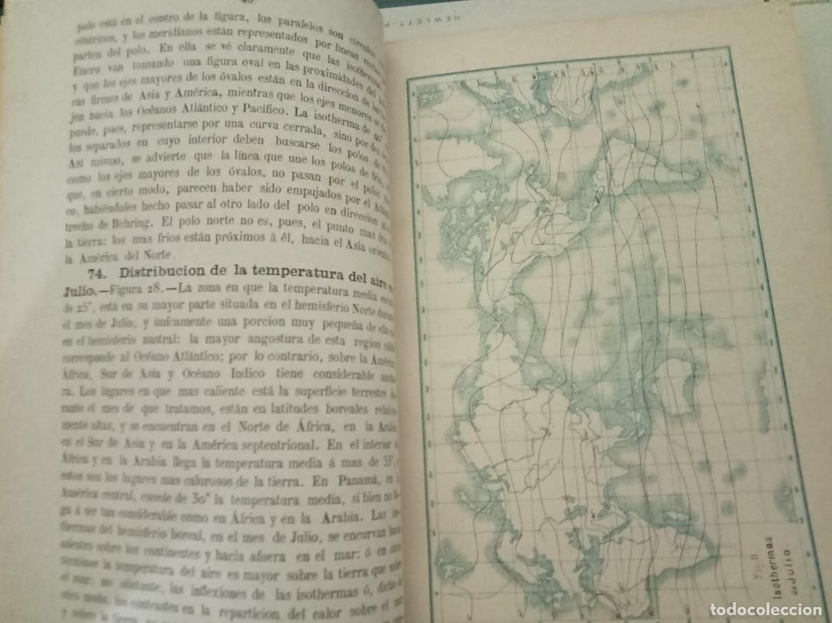 Libros antiguos: H. Mohn. Principios de Meteorolog&iacute;a. 1878 - Foto 5