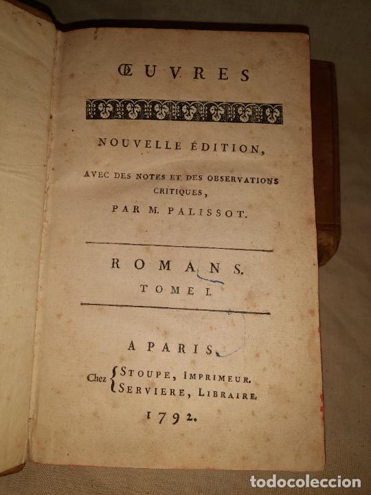 Libros antiguos: NOVELAS DE VOLTAIRE - A&Ntilde;O 1792 - EDICION ORIGINAL. - Foto 3