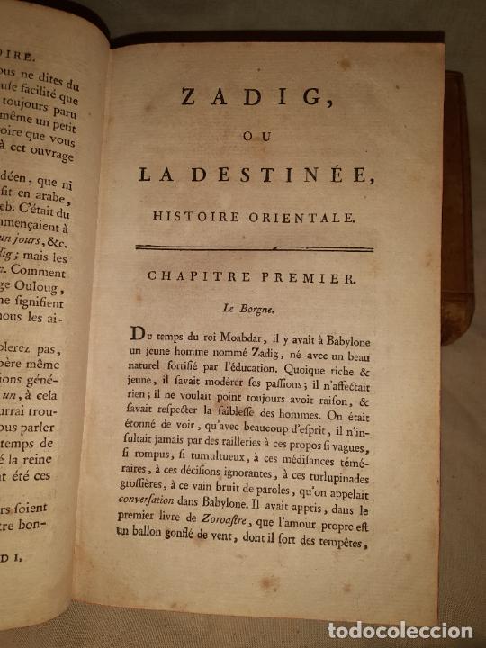 Libros antiguos: NOVELAS DE VOLTAIRE - A&Ntilde;O 1792 - EDICION ORIGINAL. - Foto 6