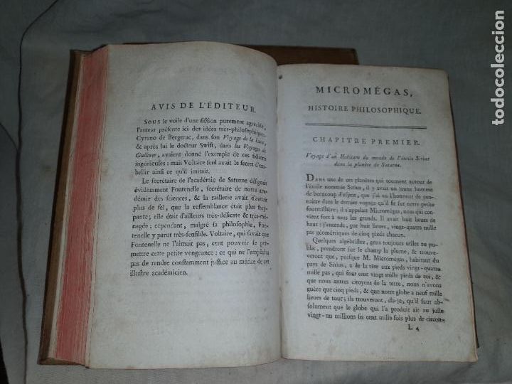 Libros antiguos: NOVELAS DE VOLTAIRE - A&Ntilde;O 1792 - EDICION ORIGINAL. - Foto 8