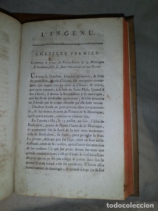 Libros antiguos: NOVELAS DE VOLTAIRE - A&Ntilde;O 1792 - EDICION ORIGINAL. - Foto 10