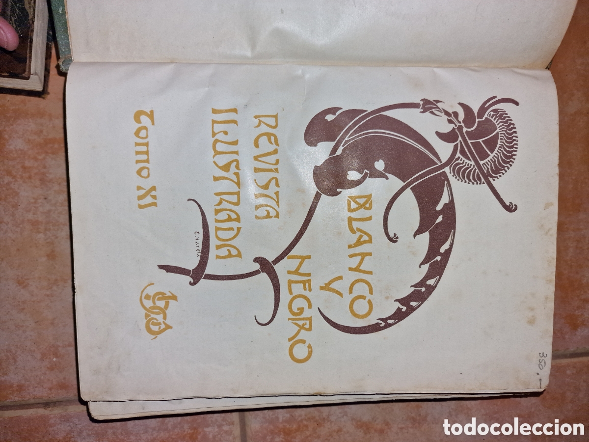 Libros antiguos: Blanco y negro revista ilustrada - Foto 3