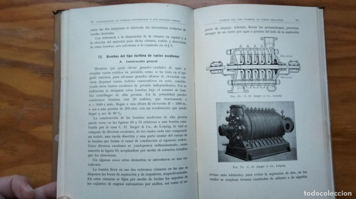 Libros antiguos: BOMBAS CENTR&Iacute;FUGAS &ndash; L. QUANTZ &ndash; EDITORIAL LABOR, 1933 - Foto 5