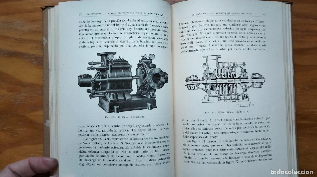 Libros antiguos: BOMBAS CENTR&Iacute;FUGAS &ndash; L. QUANTZ &ndash; EDITORIAL LABOR, 1933 - Foto 6
