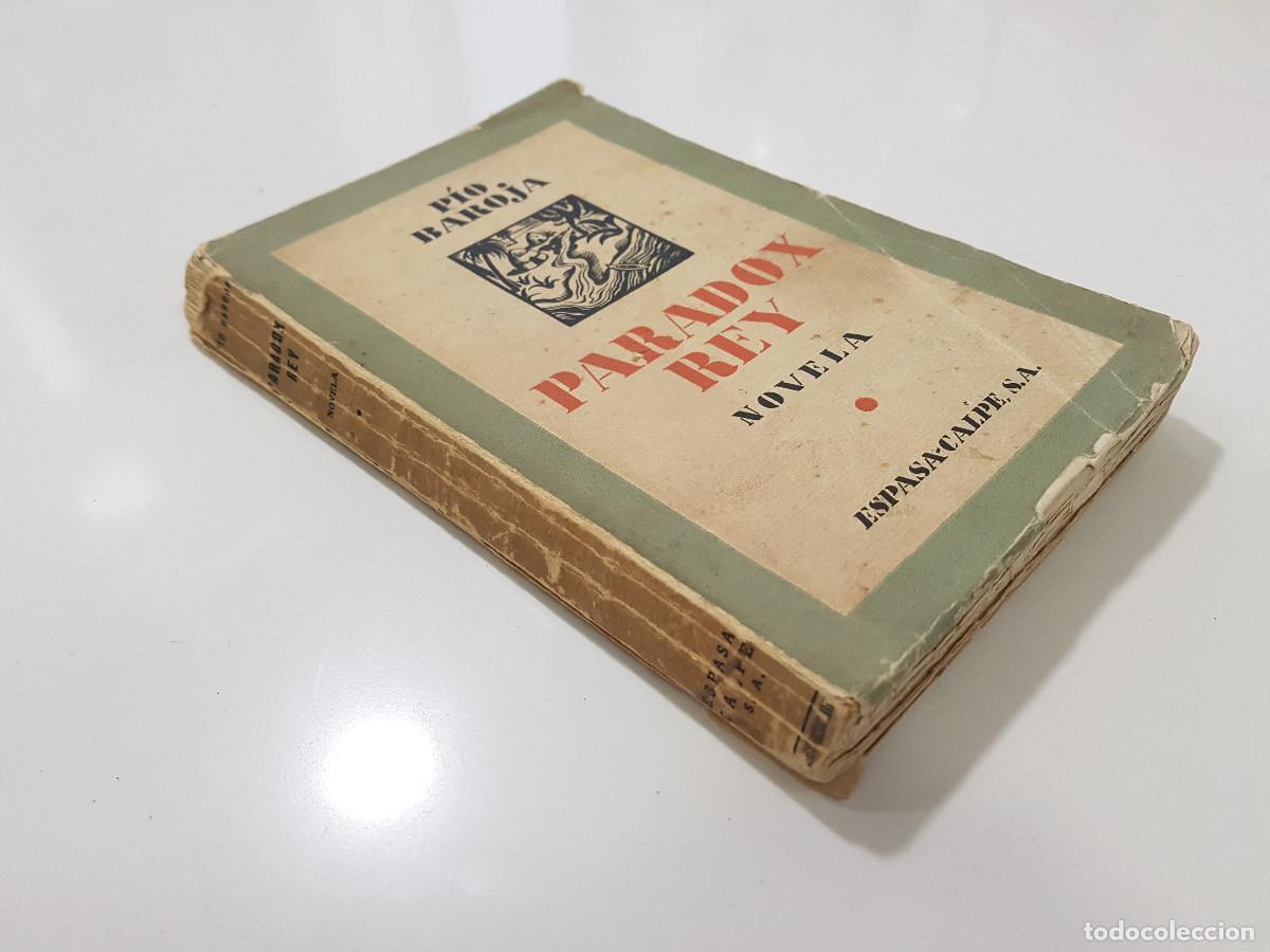 Libros antiguos: PARADOX REY. PIO BAROJA. 1934 - Foto 2