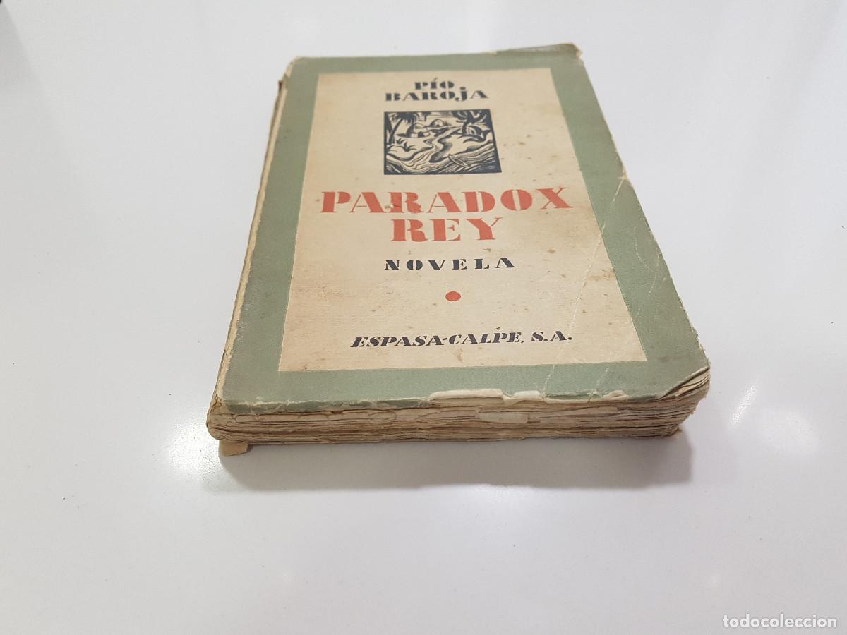 Libros antiguos: PARADOX REY. PIO BAROJA. 1934 - Foto 3
