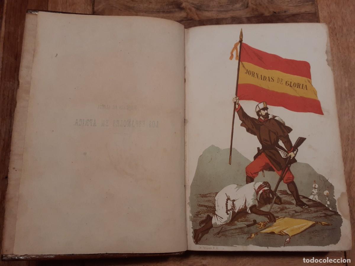 Libros antiguos: Los Espa&ntilde;oles en Africa - Foto 4