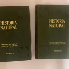 Libros antiguos: HISTORIA NATURAL 4 TOMOS COMPLETA