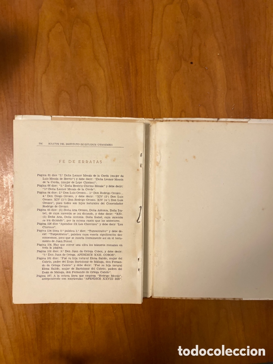 Libros antiguos: Memorial de la casa solar de Messia. - Foto 4