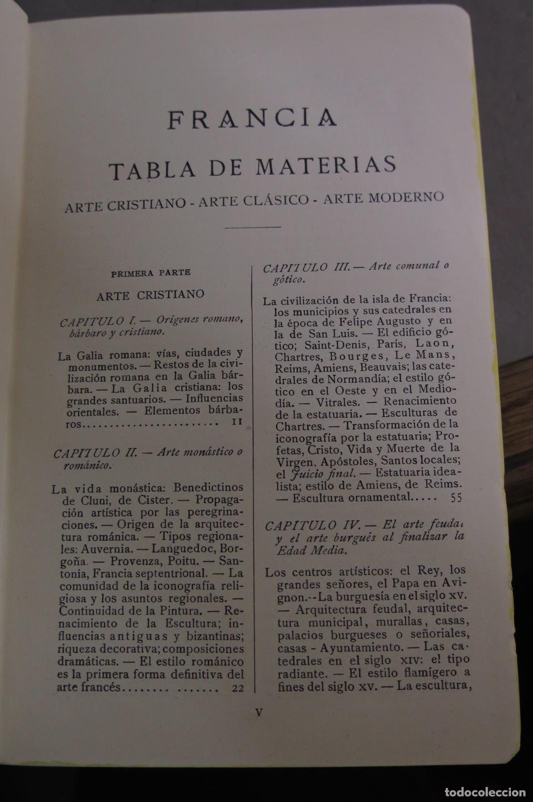 Libros antiguos: 1922.- El arte en Francia. HOURTICQ - Foto 3