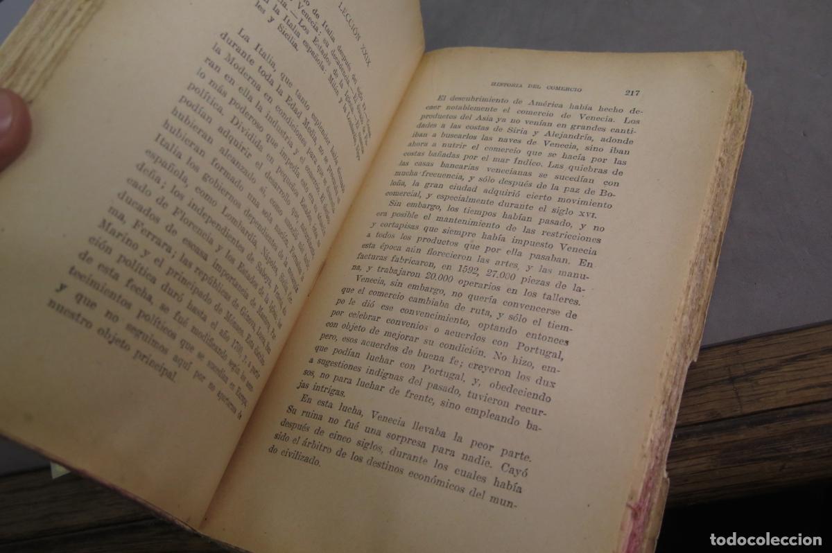 Libros antiguos: 1927.- COMPENDIO DE HISTORIA DEL COMERCIO. VALVERDE - Foto 2