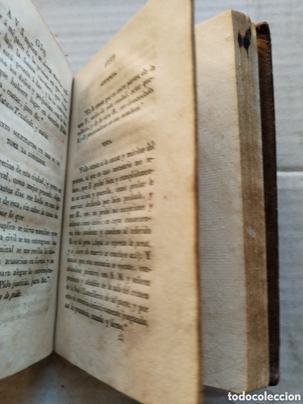 Libros antiguos: MANUAL DE PR&Aacute;CTICA FORENSE 1832 EN FORMATO DIALOGO - Foto 8
