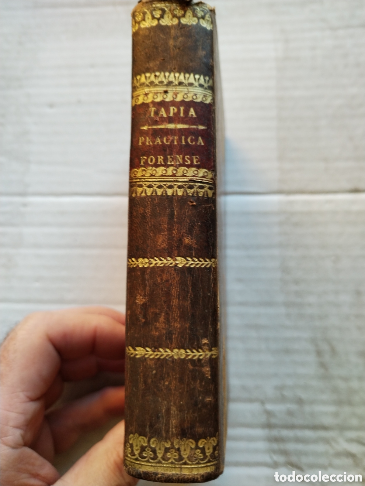 Libros antiguos: MANUAL DE PR&Aacute;CTICA FORENSE 1832 EN FORMATO DIALOGO - Foto 1