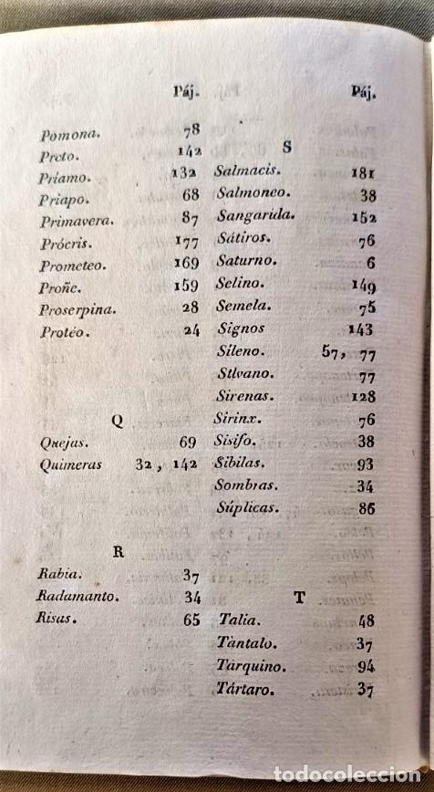 Libros antiguos: COMPENDIO DE LA MITOLOG&Iacute;A. A&ntilde;o 1829 - Foto 14