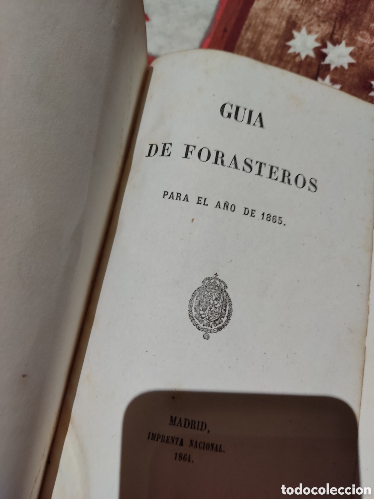 Libros antiguos: 1865 guia de forasteros madrid - Foto 2